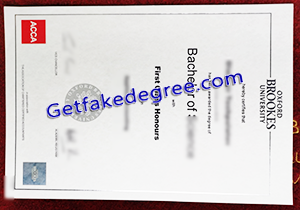 buy fake Oxford Brookes University diploma