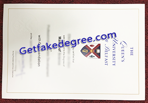 buy fake Queen's University Belfast diploma