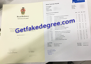 buy fake Royal Holloway diploma transcript