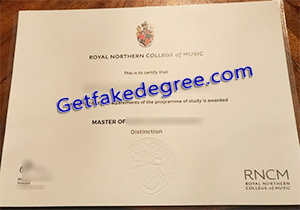 buy fake Royal Northern College of Music degree