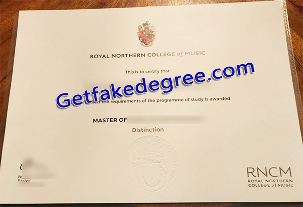 Royal Northern College of Music diploma, RNCM fake degree