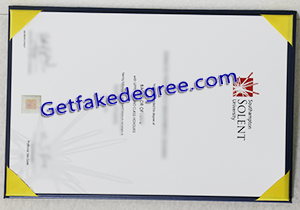 buy fake Southampton Solent University diploma