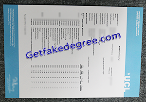 buy fake University College London transcript