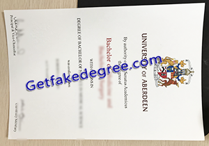 buy fake University of Aberdeen diploma