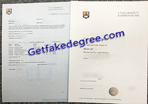 buy fake University of Birmingham diploma transcript