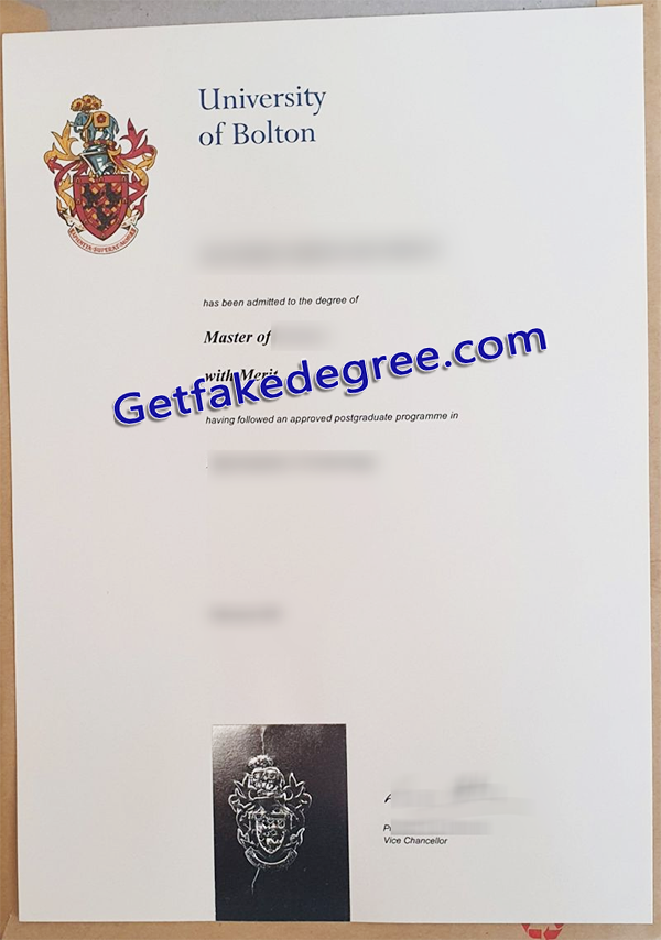 University of Bolton diploma, University of Bolton fake degree