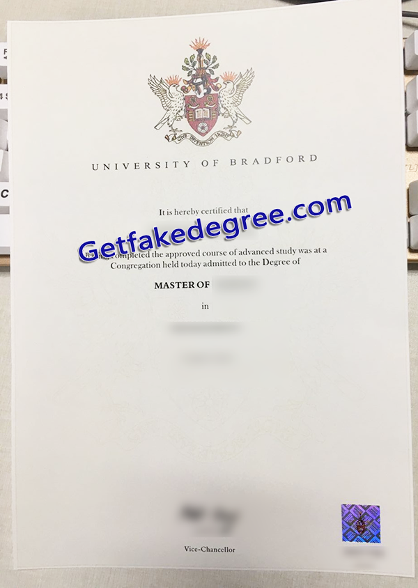 University of Bradford diploma, University of Bradford fake degree