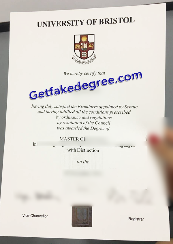 University of Bristol diploma, University of Bristol fake degree