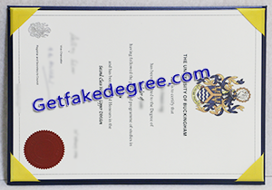 buy fake University of Buckingham diploma