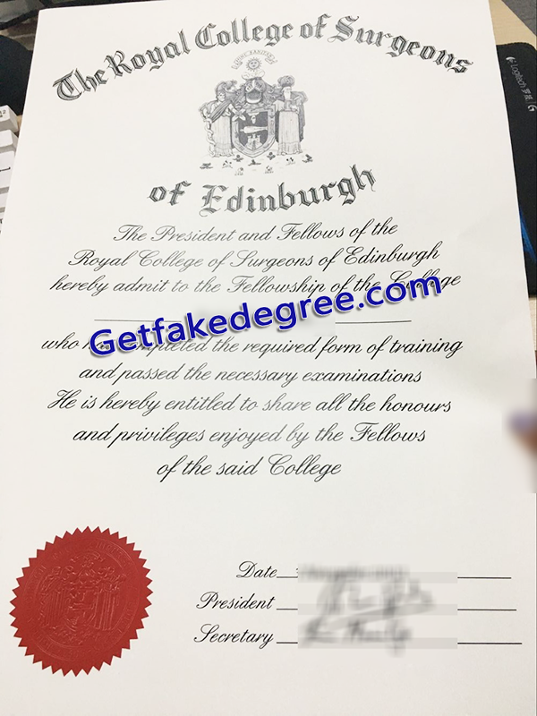 Royal College of Surgeons diploma, Royal College of Surgeons fake degree