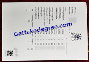 buy fake University of Lincoln transcript