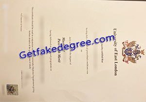 buy fake University of East London diploma