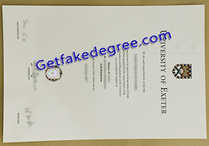 buy fake University of Exeter degree