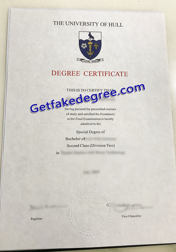 University of Hull degree, University of Hull fake diploma