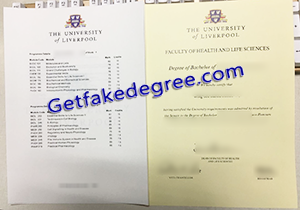 buy fake University of Liverpool degree transcript