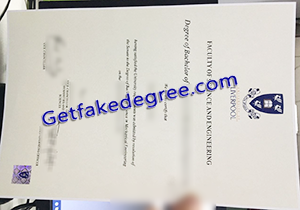 buy fake University of Liverpool diploma