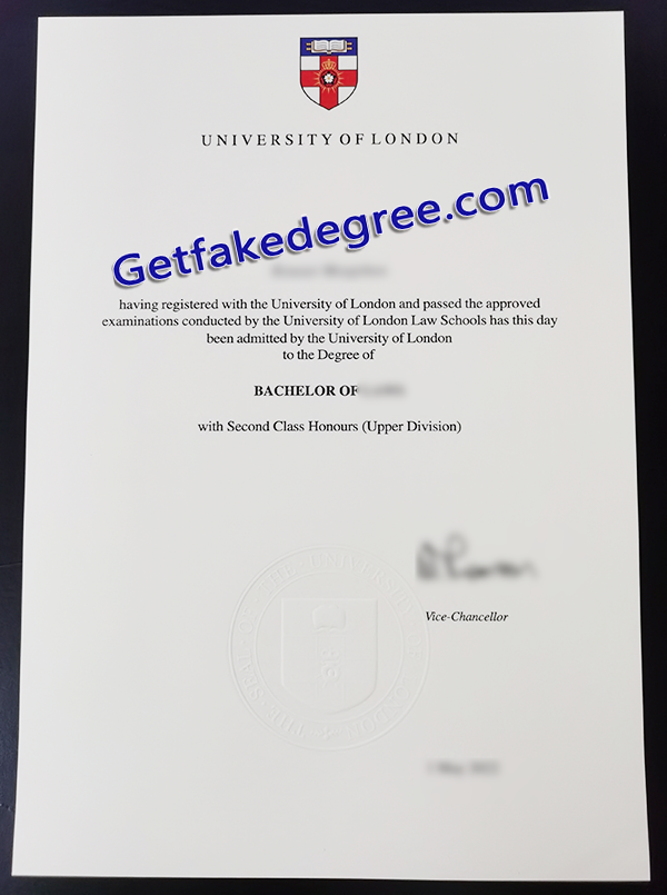 University of London diploma, fake University of London degree