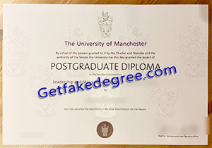 buy fake University of Manchester diploma