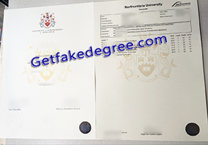 buy fake University of Northumbria diploma transcript