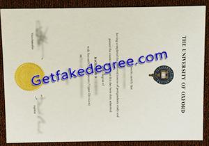 buy fake University of Oxford degree