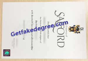 buy fake University of Salford diploma