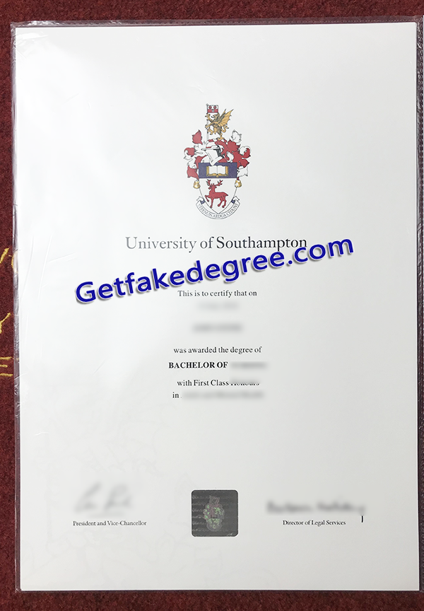 University of Southampton degree, University of Southampton fake diploma