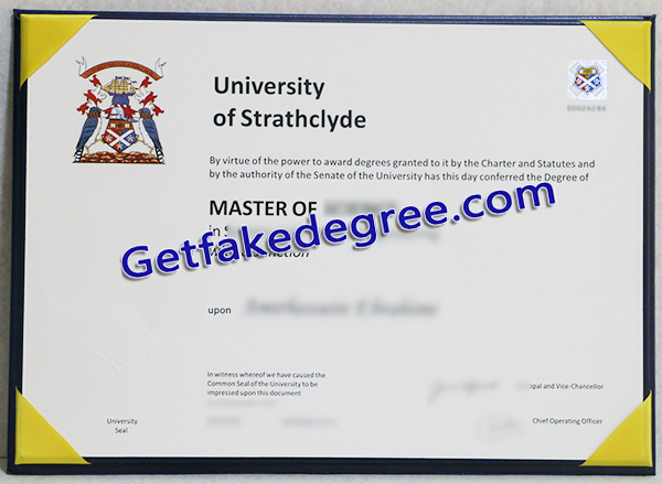 University of Strathclyde diploma, fake University of Strathclyde degree