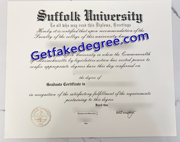 University of Suffolk degree, fake University of Suffolk diploma