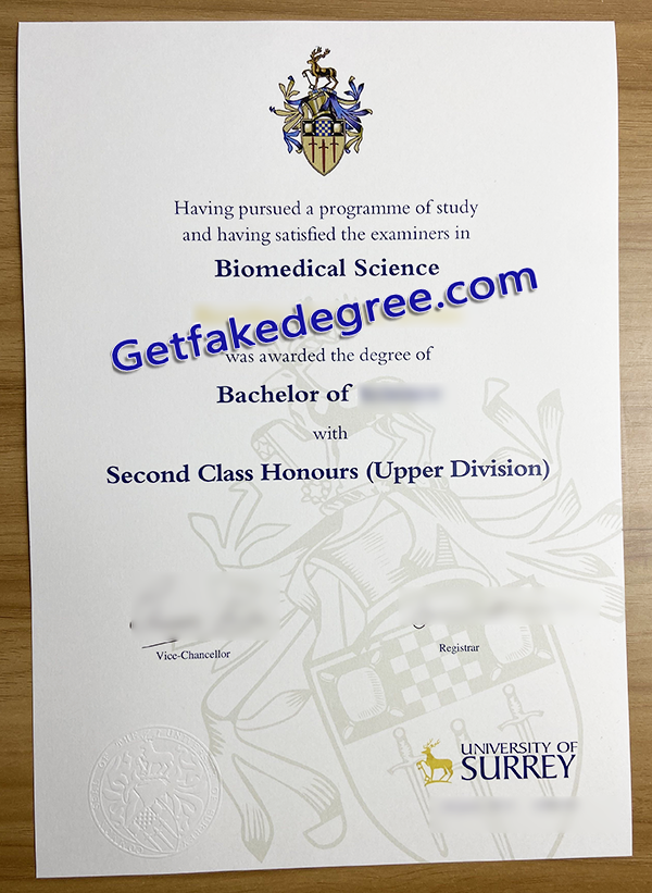University of Surrey degree, University of Surrey fake diploma