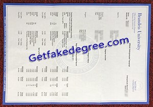 buy fake Brandeis University transcript