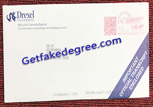 buy fake Drexel University transcript envelope