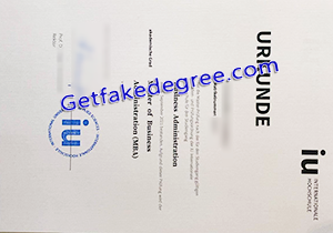 buy fake IU Internationale Hochschule degree