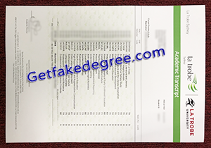 buy fake La Trobe University transcript