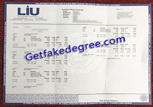 buy fake Long Island University transcript