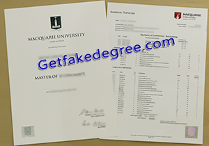 buy fake Macquarie University degree transcript