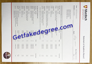 buy fake Murdoch University transcript