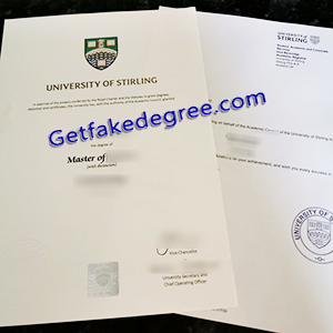 buy fake University of Stirling degree