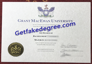 buy fake Grant Macewan University diploma certificate