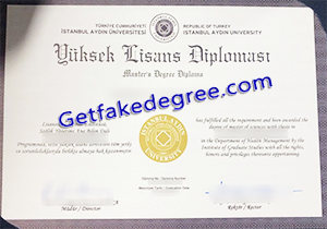 buy fake Istanbul Aydin University degree