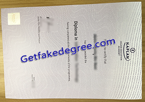 buy Kaplan Higher Education Academy fake diploma