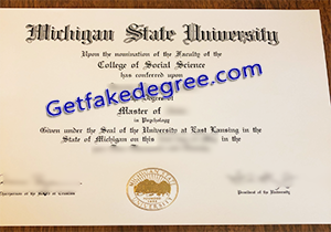 buy fake Michigan State University degree