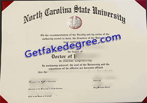 buy fake North Carolina State University diploma
