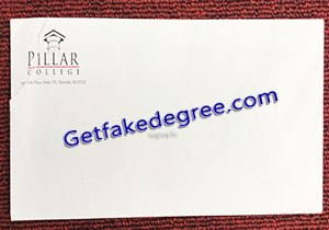 buy fake Pillar College transcript envelope