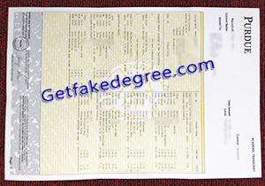 buy fake Purdue University transcript