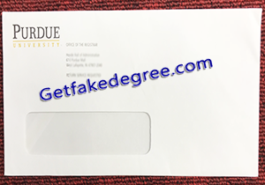 buy fake Purdue University transcript envelope
