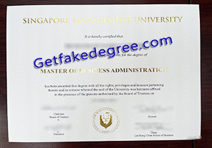 buy fake Singapore Management University diploma