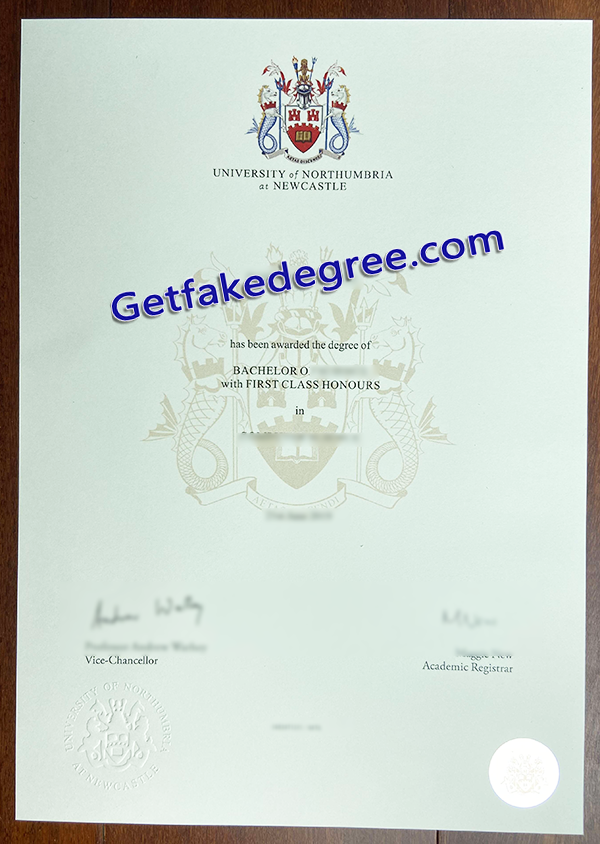 University of Northumbria degree, fake University of Northumbria diploma