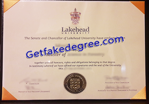 buy fake Lakehead University diploma