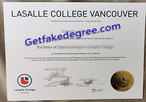 buy fake Lasalle College Vancouver degree