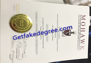 buy fake Mohawk College diploma